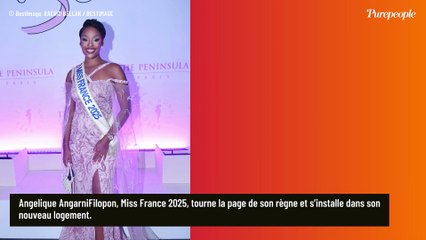 Angélique Angarni-Filopon (Miss France 2025) a trouvé son logement d'après-règne, une première photo partagée
