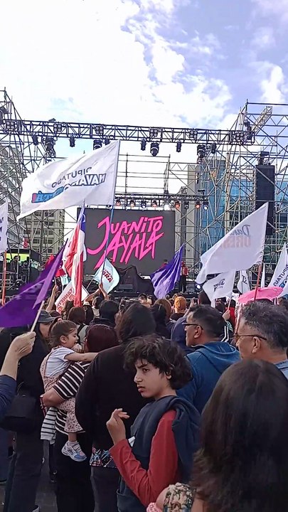 Sita con la gente de Concepción