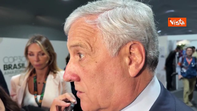 Tajani alla Cop30: Cambiamento climatico realtà che tocca tutti, tenere conto di questione sociale