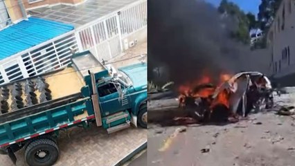 Atentado terrorista frustrado en Tunja: volqueta con explosivos amenazó el batallón Simón Bolívar y dejó cinco heridos