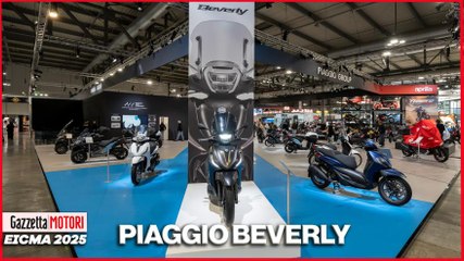 Piaggio Beverly 25th Anniversary: uno speciale allestimento festeggia il quarto di secolo
