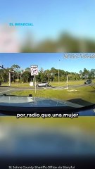 "¡No me disparen!", dijo un hombre tras amenazar a una mujer