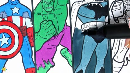 MEGA SPEED AVENGERS  - Spider-Man - Iron-Man - Iron -Man - Hulk - Thor - Batman