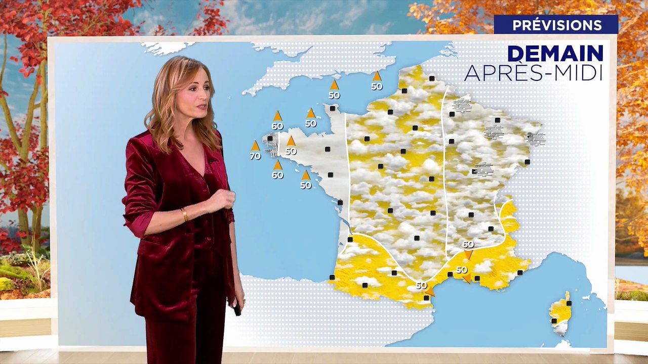 Stéphanie Duval - Météo M6 (08/11/2025) : Super Typhon Feng Wang Menace les Philippines 🇵🇭, France Calme, Douceur Remarquable à Venir (26°C) ⛈️☀️