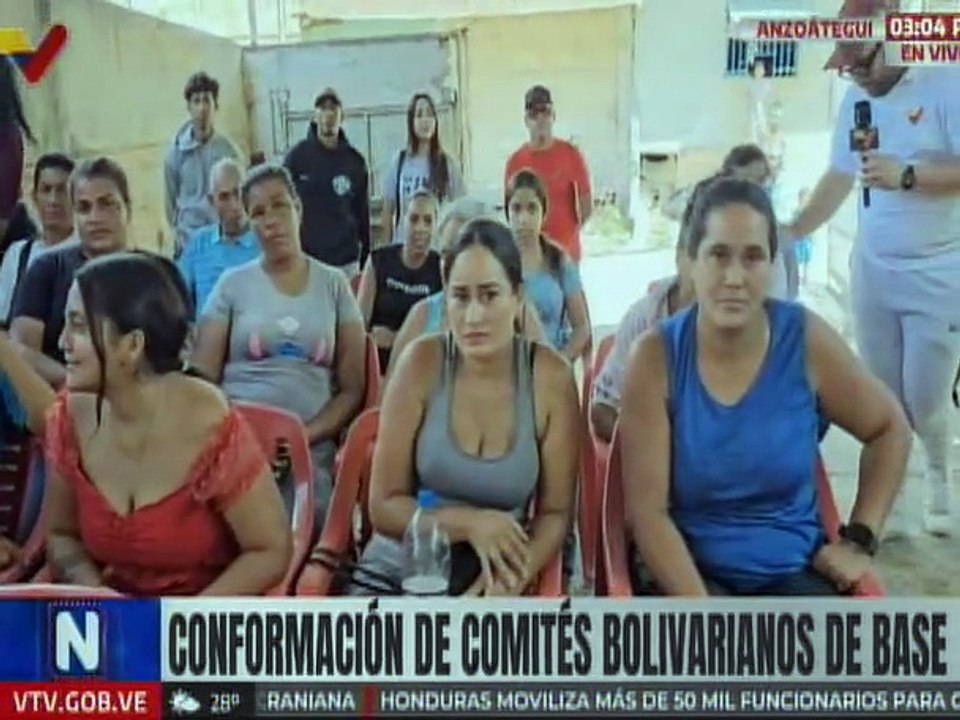 Comunas del edo. Anzoátegui participan en conformación de los Comités Bolivarianos de Base Integral