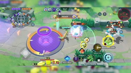 PEGUEI AS HABILIDADES ERRADAS... E CARREGUEI O JOGO! 😱| POKÉMON UNITE Leafeon Gameplay