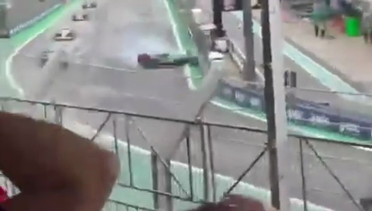 F1 2025 Brazil Sprint Bortoleto Huge Crash Amateur