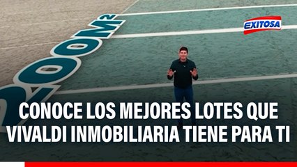 Los mejores lotes los tiene Vivaldi Inmobiliaria & Constructora