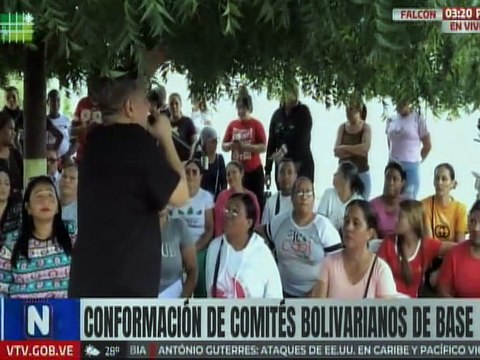 Líderes de calle celebran asambleas populares para conformar los Comités Bolivarianos de Base Integral
