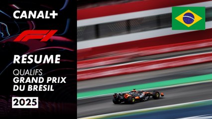 Le résumé des qualifications du Grand Prix du Brésil 2025 - F1