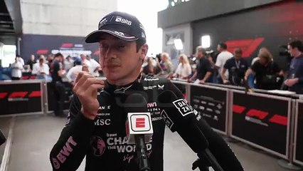 Colapinto, tras la clasificación del GP de Brasil: "Fue un día duro"