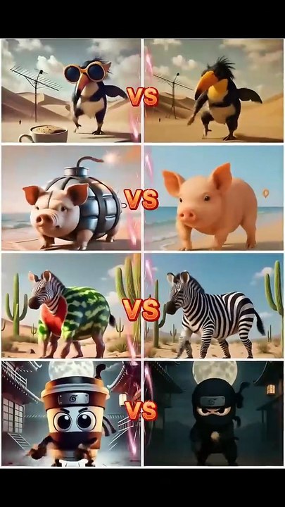 Brainrot vs Normal Dance Battle _ Subject 3 Fever AI Dancing