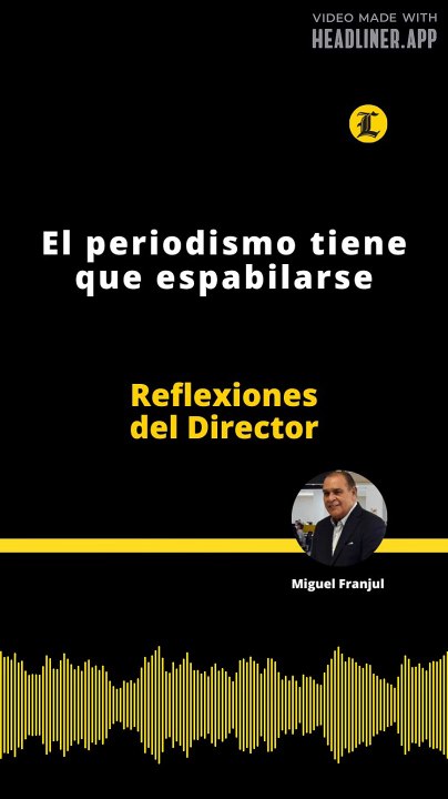 Reflexiones del Director | El periodismo tiene que espabilarse