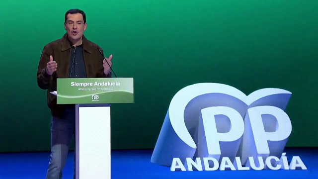Moreno pide al PP redoblar el esfuerzo en mantener la mayoría absoluta en Andalucía