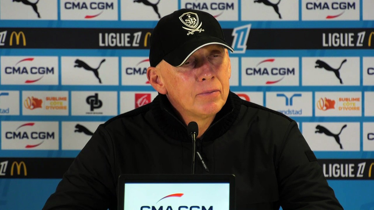 Éric Roy (Brest) : « Le problème, c'est que les erreurs s'enchaînent et pas que de lui ! » - Foot - Ligue 1 - Brest