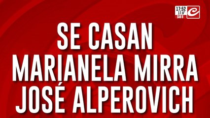 Una boda en prisión: se casan Marianela Mirra y José Alperovich