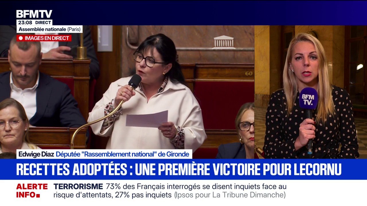 La partie "recettes" du budget de la Sécurité sociale adoptée: pour Edwige Diaz, députée (RN), "cela va pénaliser le pouvoir d'achat des Français"
