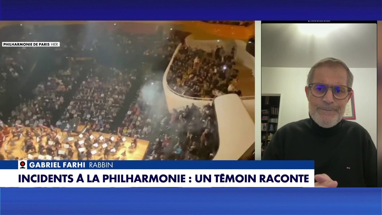 «On se sentait piégés dans cette Philharmonie de Paris», témoigne le rabbin Gabriel Farhi