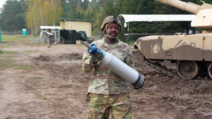 U.S. Army Tanks • Live Fire • Poland Oct 2025