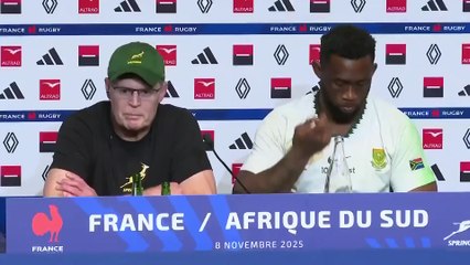 Rassie Erasmus : « Tout le mérite va à l'ensemble de l'équipe » - Rugby - Tests