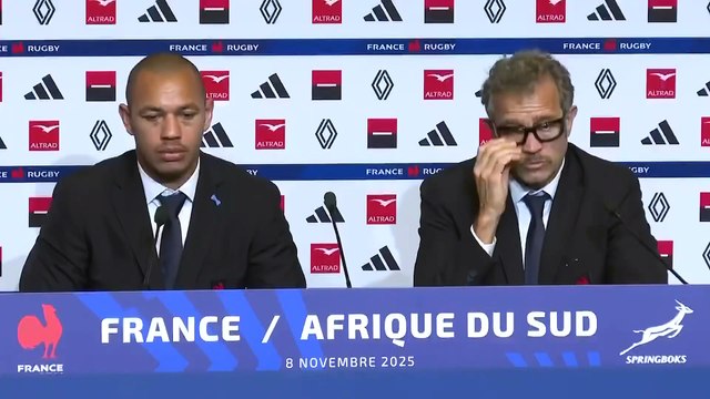 Fabien Galthié après la défaite du XV de France face à l'Afrique du Sud : « C'est une défaite logique » - Rugby - Tests