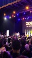 Tascha Van Auken, en la noche electoral de la victoria de Zohran Mamdani, el 4 de noviembre de 2025, en el Brooklyn Paramount.
