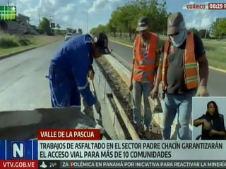 Guárico | Más de 10 comunidades serán favorecidas con el asfaltado de la avenida Padre Chacín