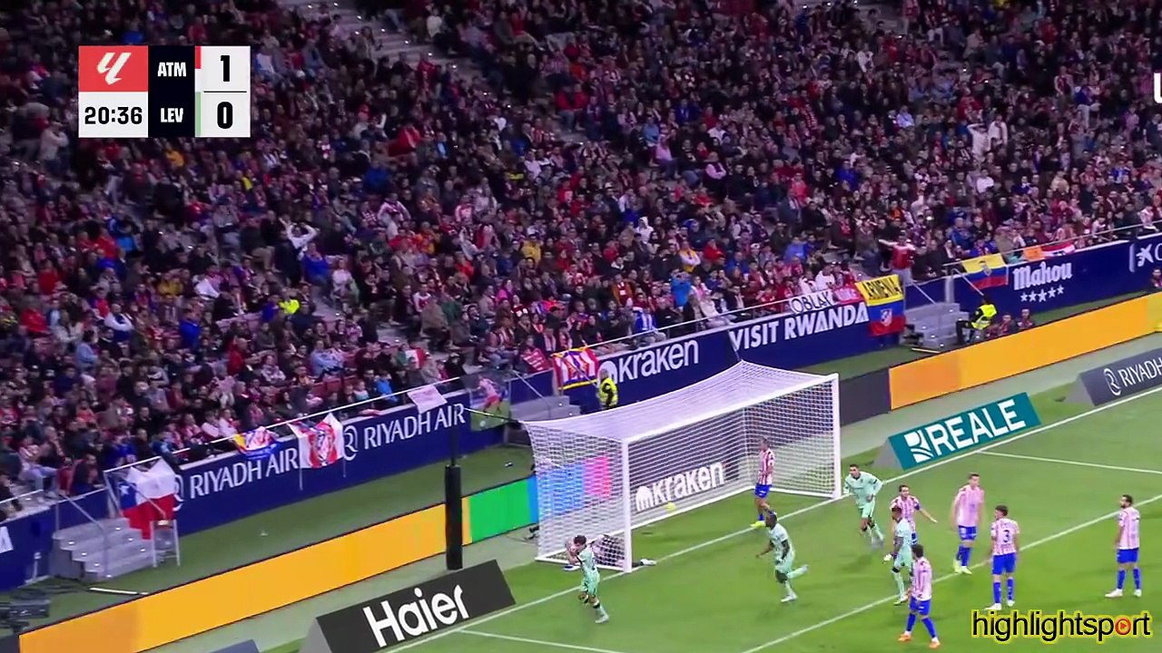 Highlights Atletico Madrid vs Levante