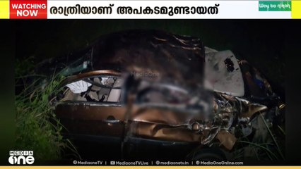 പാലക്കാട്ട് നിയന്ത്രണം വിട്ട കാർ മരത്തിലിടിച്ചു അപകടം, മൂന്നു യുവാക്കൾ മരിച്ചു