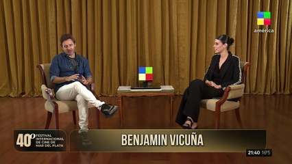 Benjamín Vicuña sorprendió con su confesión en el Festival Internacional de Cine: "Estoy enamorado de..."
