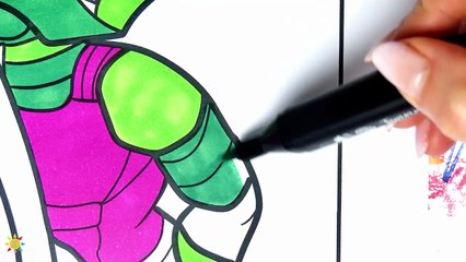 Captain America vs Green Goblin  - Superheroes  - Coloring Pages