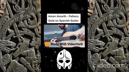 Amon Amarth – Fafner's Gold Guitar Cover + TAB a Special One on Spanish Nylon Guitar II-II