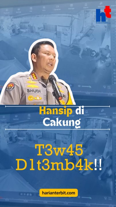 Hansip di Cakung T3w45 D1t3mb4k!!