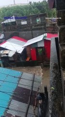 Storm surge due to Super Typhoon 'Uwan' batters Agban coast in Catanduanes