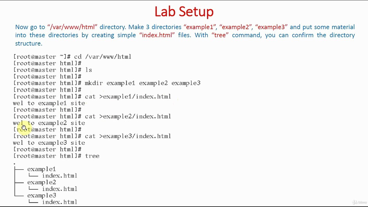 Create Home Pages For Websites | Named Based Virtual Hosting | Apache Web Server