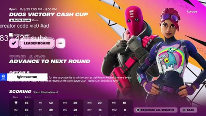 Fortnite #744: "Updated Settings 8.11.25"