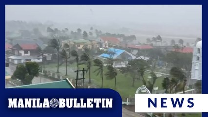 Super Typhoon ‘Uwan’ batters Viga, Catanduanes with heavy rain, strong winds