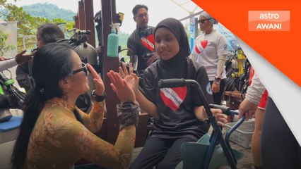 Insan istimewa rasai pengalaman di dasar laut