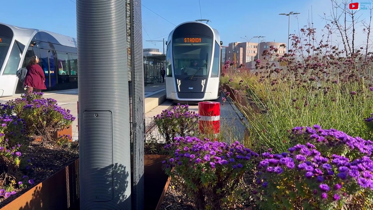 Luxembourg City  | Tramway de l'Aéroport | Luxembourg Bretagne Télé