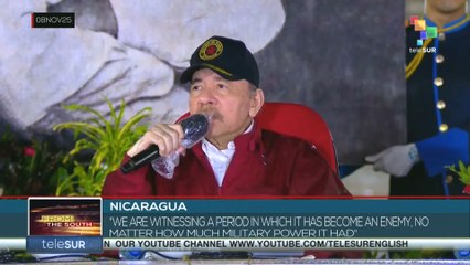 NICARAGUA l Co-president Ortega reaffirmed the struggle of the peoples against imperialism