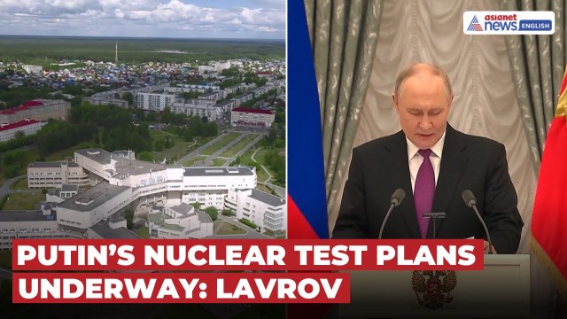 Russia Prepares Possible Nuclear Test on Putin’s Orders: Lavrov Confirms Work Underway