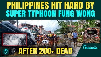 Philippines Super Typhoon Fung-Wong BREAKING: 100,000 Evacuated Amid National Emergency