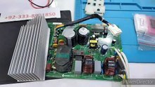 Gree Dc inverter ac E6 error code outdoor pcb Dc inverter ac pcb training center Babar Electronics #574