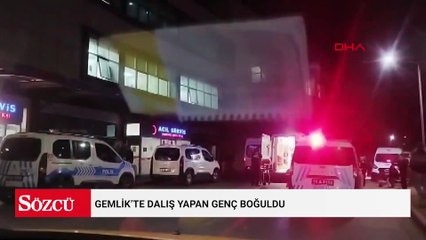 Gemlik’te dalış yapan genç boğuldu