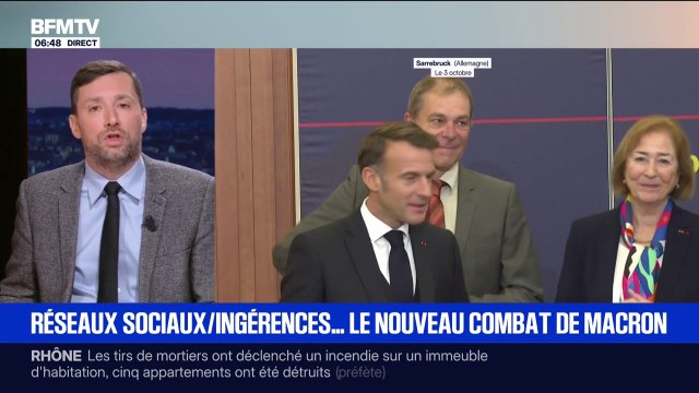 ÉDITO - Réseaux sociaux, ingérences...Le nouveau combat d'Emmanuel Macron