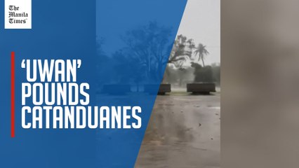 Super Typhoon Uwan batters Catanduanes