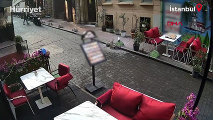 İstiklal Caddesi’nde silahlı saldırı güvenlik kamerasında; sokaktakilere kurşun yağdırdı