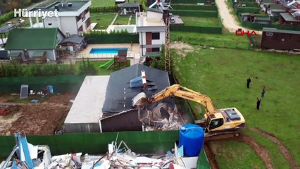 İstanbul'daki kan donduran olayda yeni gelişme: Sinem'in can verdiği villa yıkıldı!