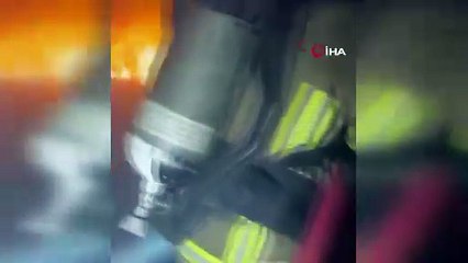 Bursa\'da fabrikada yangın