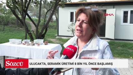 Ulucak'ta, seramik üretimi 8 bin yıl önce başlamış